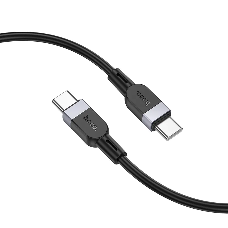 USB-C - USB-C kabel za prijenos podataka i punjenje HOCO X109, 60W, 3m, Crna