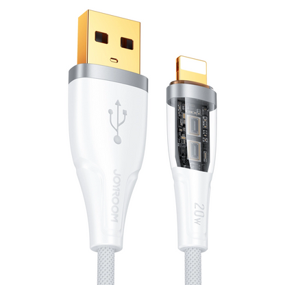 USB-A - Lightning kabel za prijenos podataka i punjenje Joyroom S-UL012A3, 18W, 1.2m, Bijela