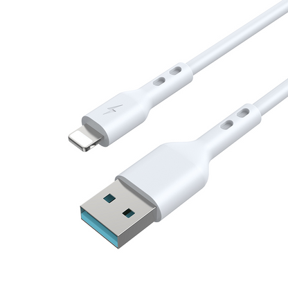 USB-A - Lightning kabel za prijenos podataka i punjenje BWOO BO-X172L-2M, 15W, 2m, Bijela