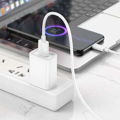 Kabel za prijenos podataka i punjenje USB-A - microUSB HOCO X88, 18W, 2m, Bijeli