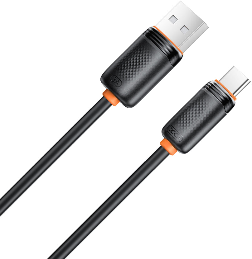 Kabel za prijenos podataka i punjenje USB-A - USB-C XO Design NB302, 18W, 1m, Crni