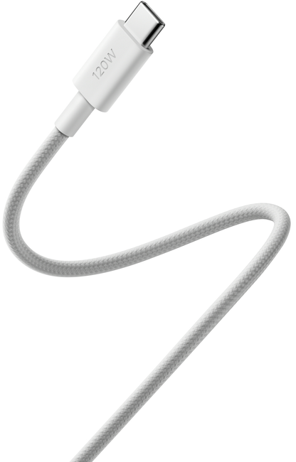 Kabel za prijenos podataka i punjenje USB-C - USB-C Xiaomi, 120W, 2m, Bijeli BHR087AGL