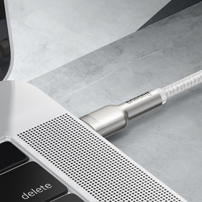 Kabel za Prijenos Podataka i Punjenje USB-C - USB-C Baseus Cafule, 100W, 2m, Bijeli CATJK-D02