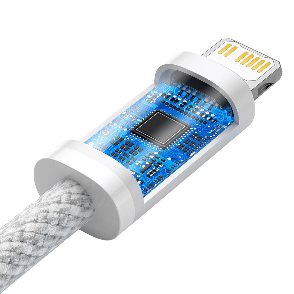 Kabel za Prijenos Podataka i Punjenje USB-C - Lightning Baseus Dynamic Fast Charging, 20W, 1m, Bijeli CALD000002