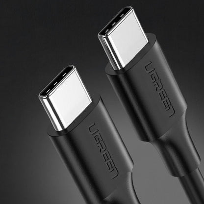 Kabel za Prijenos Podataka i Punjenje USB-C - USB-C UGREEN US286, 60W, 2m, Crni