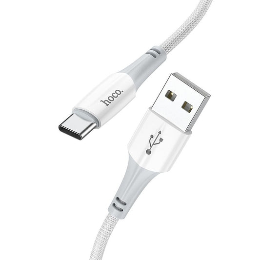 Kabel za podatke i punjenje USB-A - USB-C HOCO X70, 60W, 1m, Bijeli