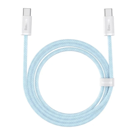 Cablu Date si Incarcare USB-C - USB-C Baseus Dynamic Series, 100W, 1m, Albastru CALD000203