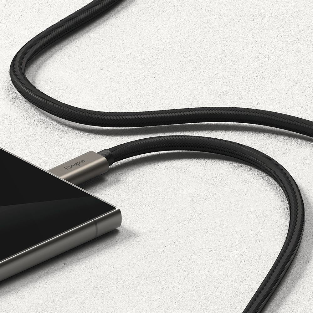 Kabel za podatke i punjenje USB-C - USB-C Ringke 2X2, 240W, 1m, Crni