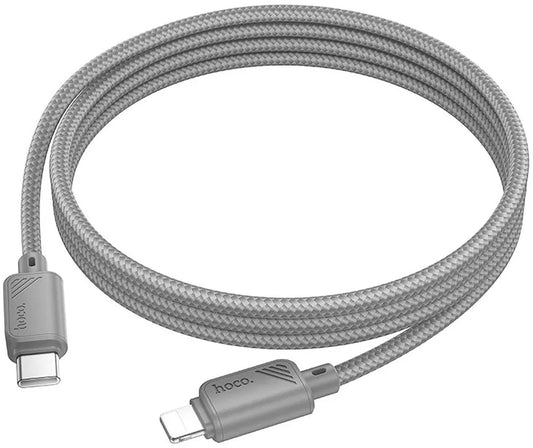 Kabel za podatke i punjenje USB-C - Lightning HOCO X113, 27W, 1m, Sivi