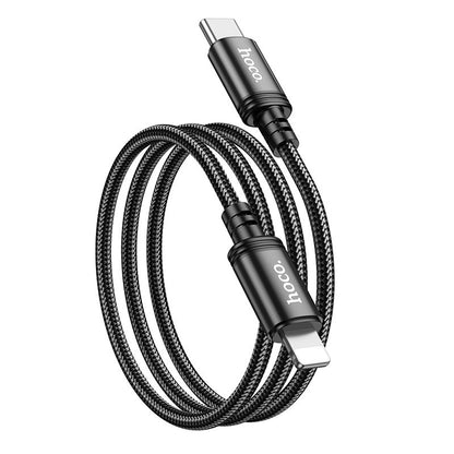 Kabel za podatke i punjenje USB-C - Lightning HOCO X89, 20W, 1m, Crni