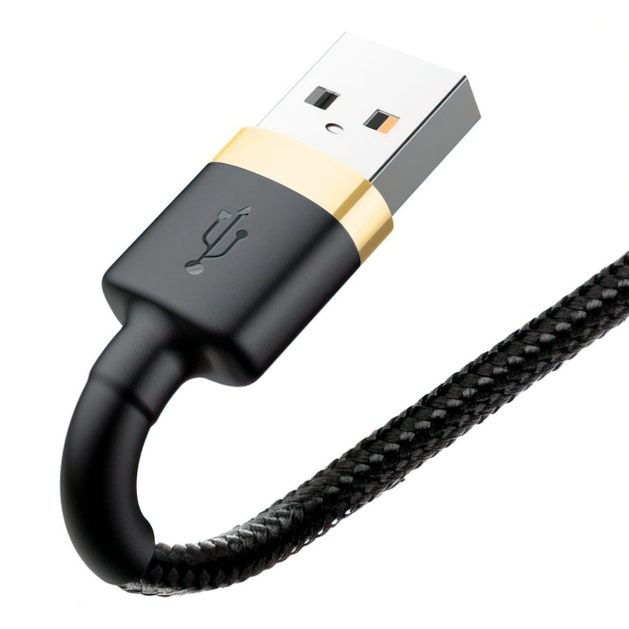 Kabel za podatke i punjenje USB-A - Lightning Baseus Cafule, 18W, 3m, Zlatni CALKLF-RV1