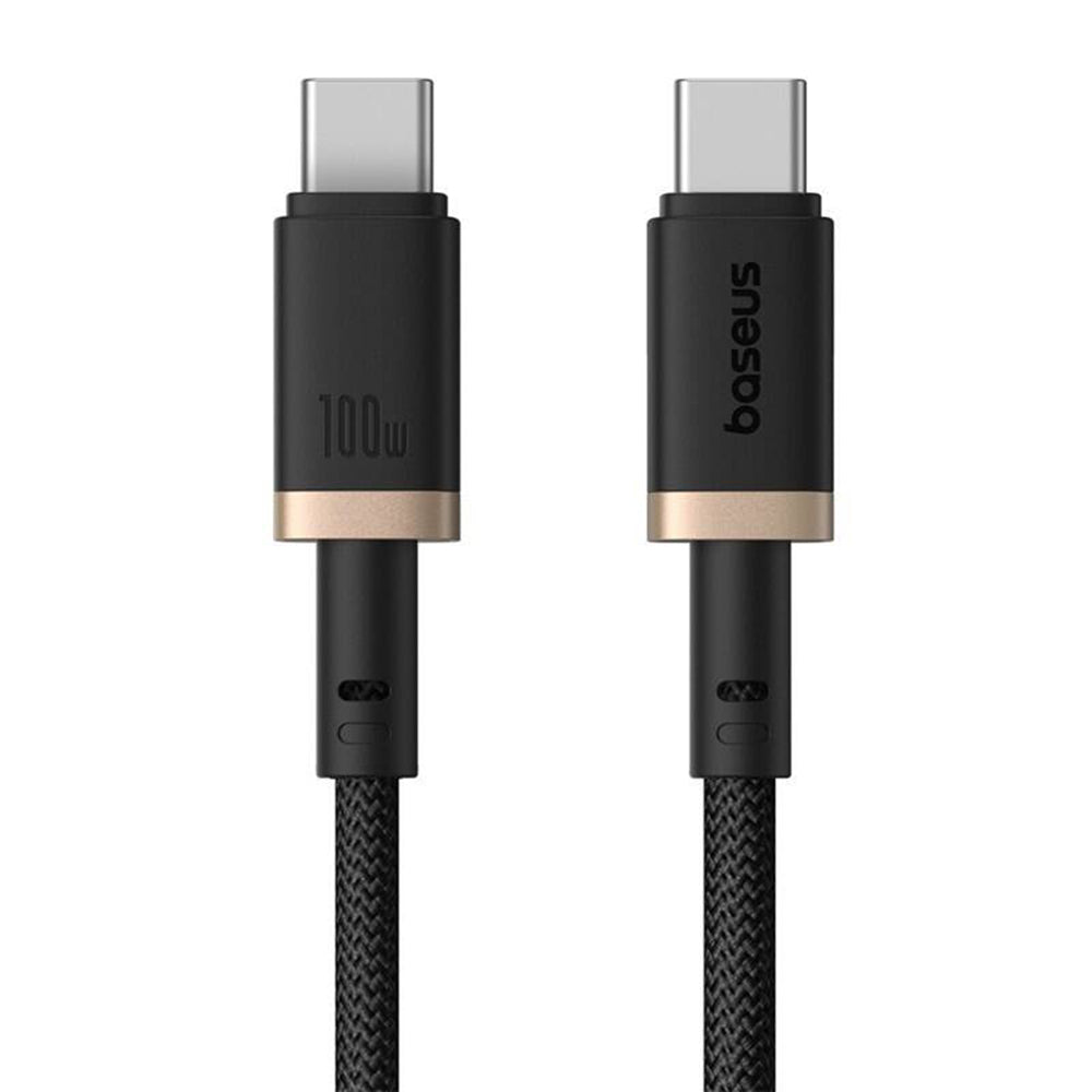 Kabel za podatke i punjenje USB-C - USB-C Baseus Dura Series, 100W, 2m, Zlatni P10377803U01-03