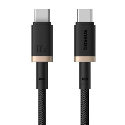 Kabel za podatke i punjenje USB-C - USB-C Baseus Dura Series, 100W, 2m, Zlatni P10377803U01-03