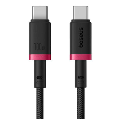 USB-C kabel za punjenje i prijenos podataka - USB-C Baseus Dura Series, 100W, 2m, Crvena P10377803U01-02