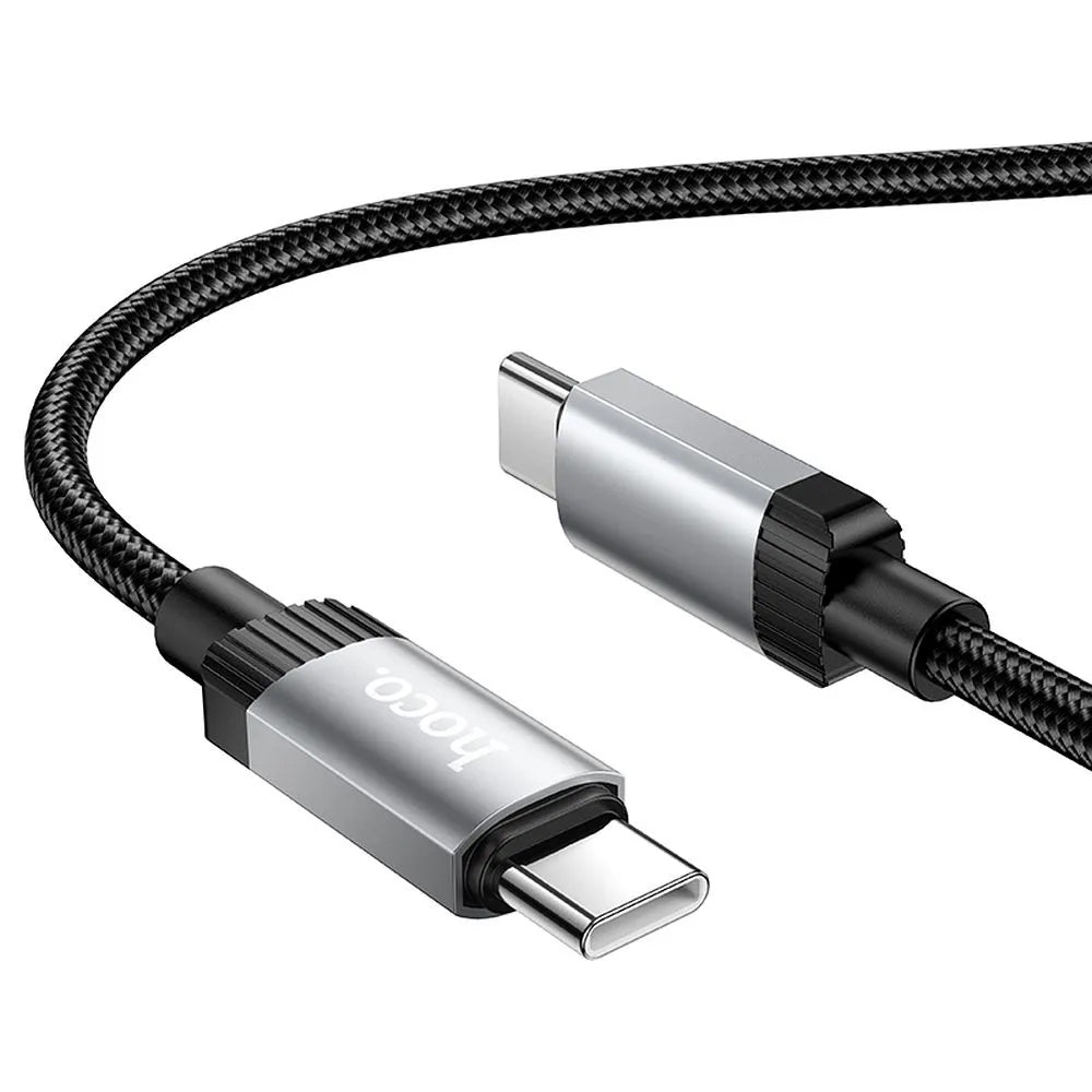 Kabel za podatke i punjenje USB-C - USB-C HOCO X117, 60W, 1m, Crni