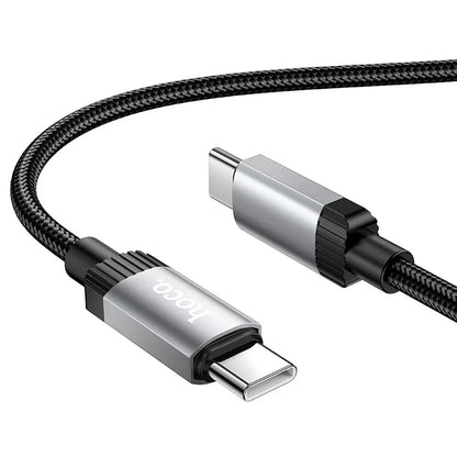 Kabel za podatke i punjenje USB-C - USB-C HOCO X117, 60W, 1m, Crni