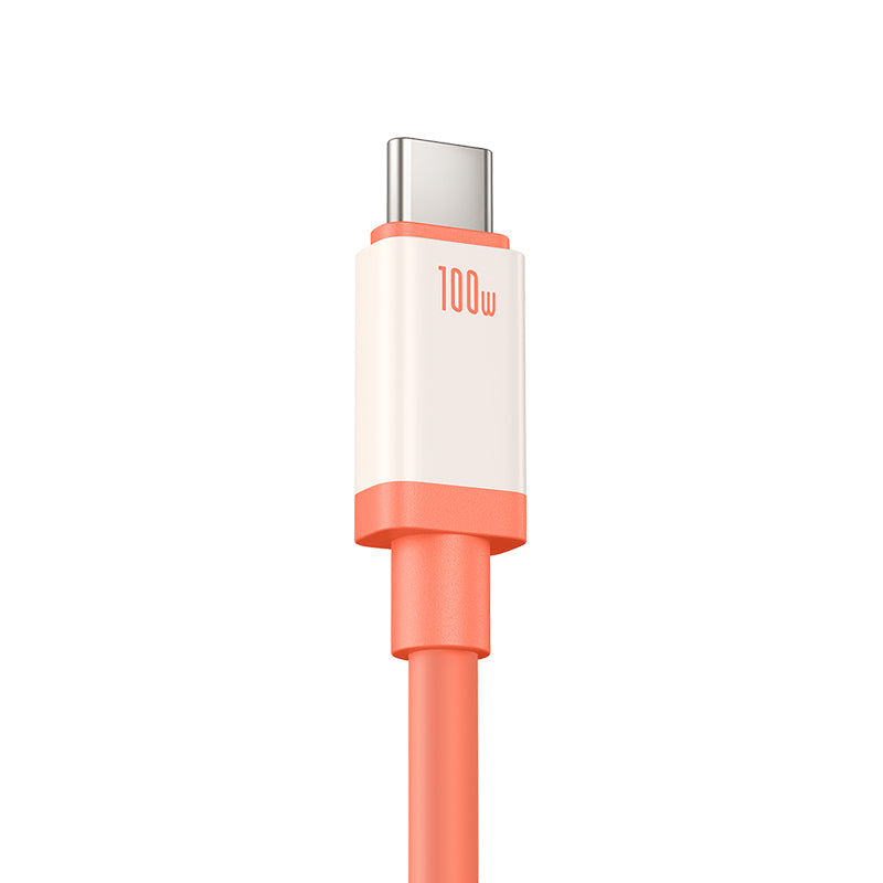 Kabel za podatke i punjenje USB-A - USB-C Baseus Zero Degree Series, 100W, 2m, Crveni