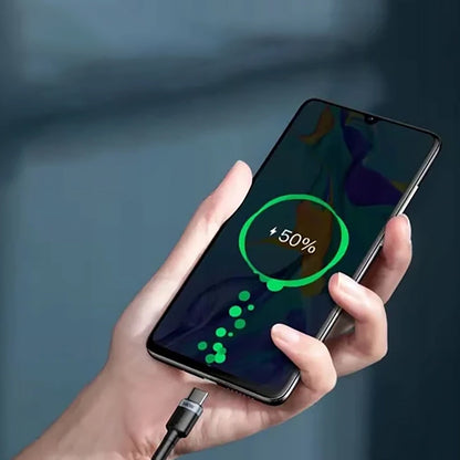 Kabel za podatke i punjenje USB-C - USB-C Baseus Cafule, 100W, 2m, Sivi CATKLF-BLG1