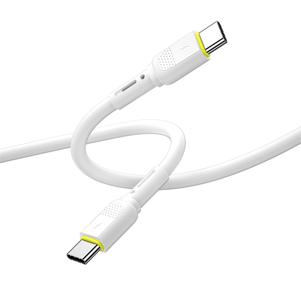 Kabel za podatke i punjenje USB-C - USB-C WiWu Wi-C034, 60W, 1.2m, Bijeli