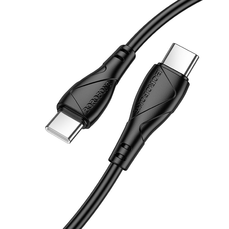 Kabel za podatke i punjenje USB-C - USB-C Borofone BX121 Energy, 60W, 1m, Crni