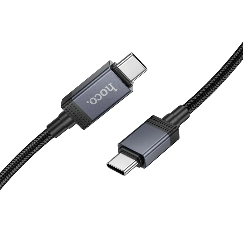 Kabel za podatke i punjenje USB-C - USB-C HOCO X118 Display, 60W, 1m, Crni