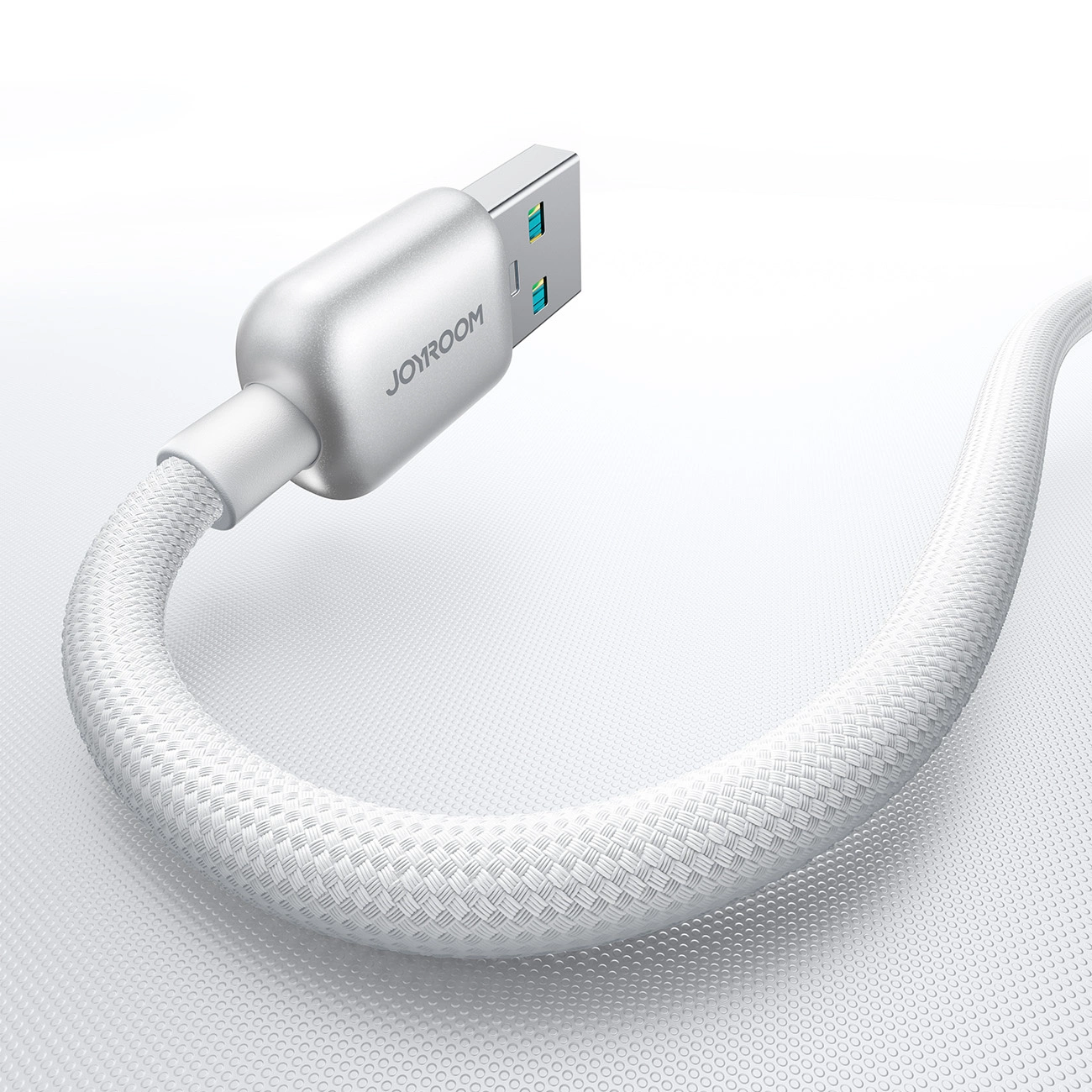 Kabel za podatke i punjenje USB-A - USB-C Joyroom S-A55 StarFlight Display, 66W, 1.2m, Bijeli