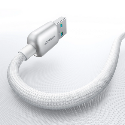 Kabel za podatke i punjenje USB-A - USB-C Joyroom S-A55 StarFlight Display, 66W, 1.2m, Bijeli