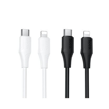 Kabel za podatke i punjenje USB-C - Lightning HOCO X124, 27W, 1m, Bijeli
