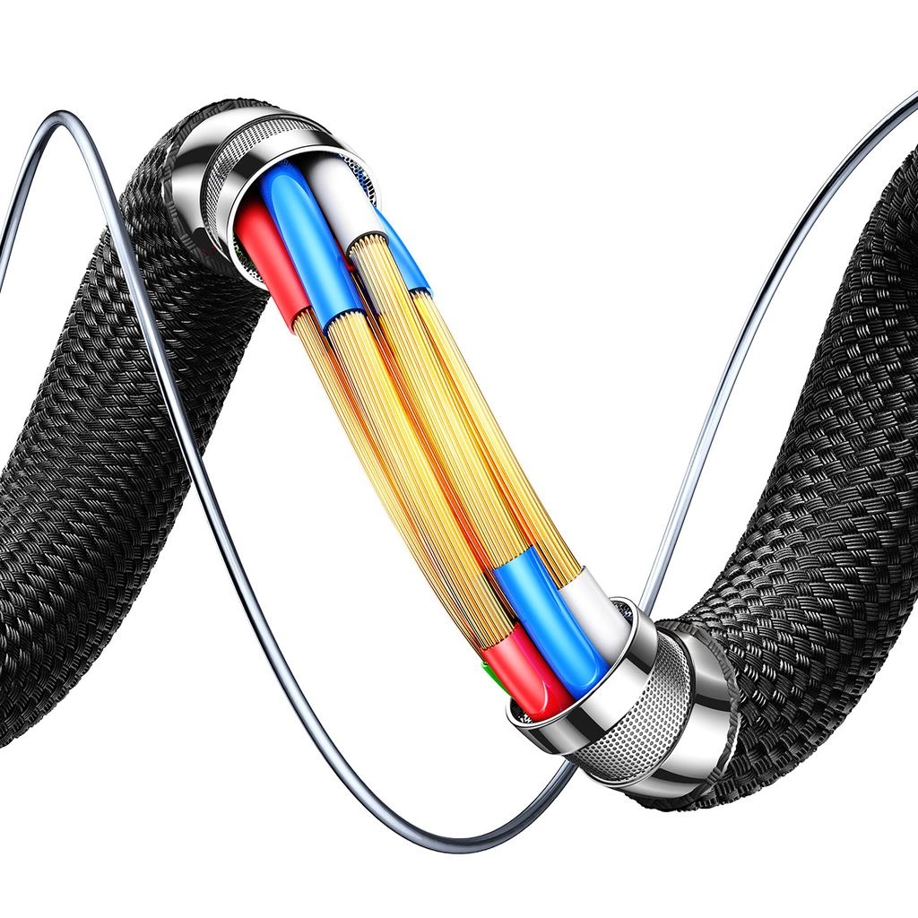 Kabel za podatke i punjenje USB-A - Lightning Joyroom S-A60 StarTalk, 18W, 1.2m, Crni
