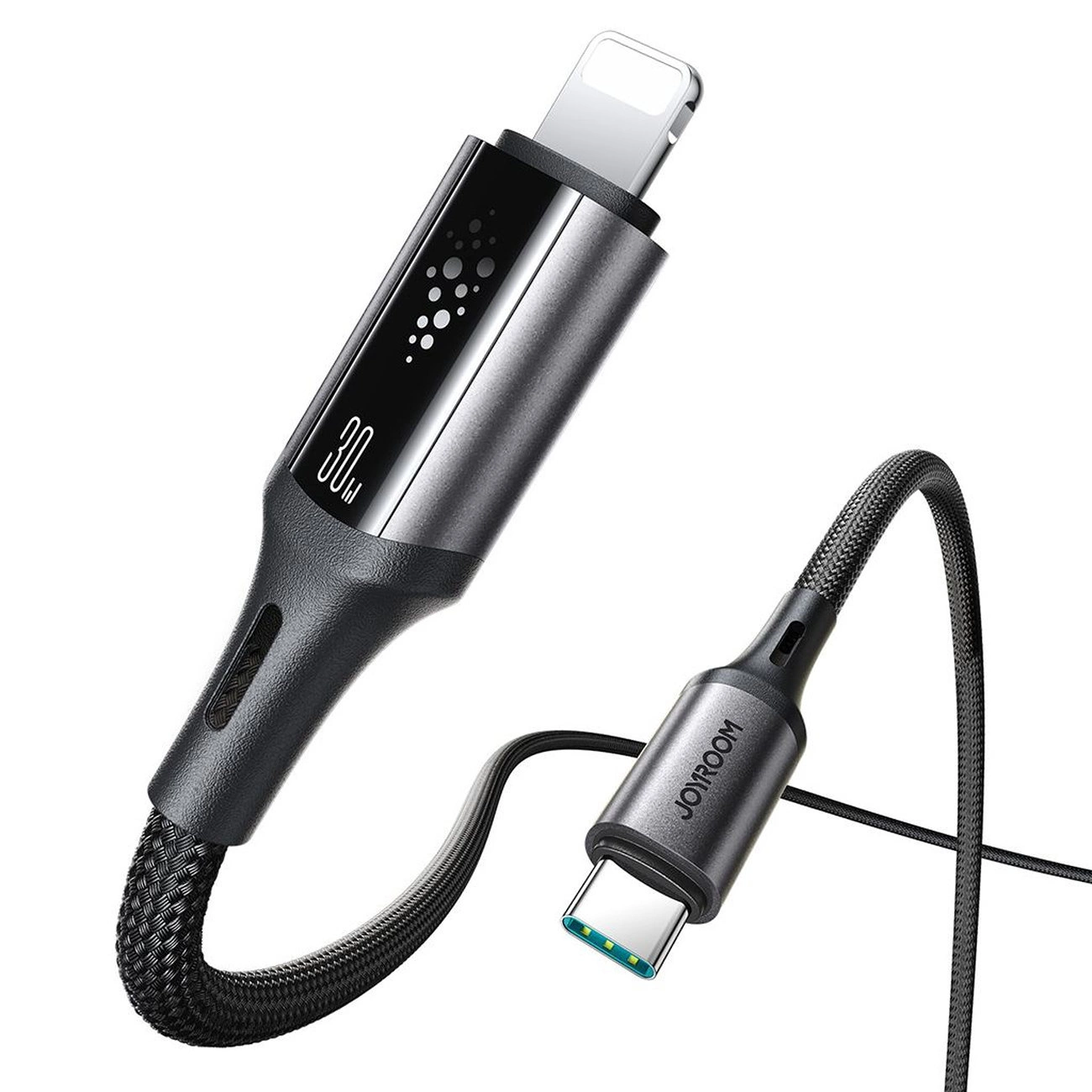 Kabel za podatke i punjenje USB-C - Lightning Joyroom S-A60 StarTalk, 30W, 1.2m, Crni