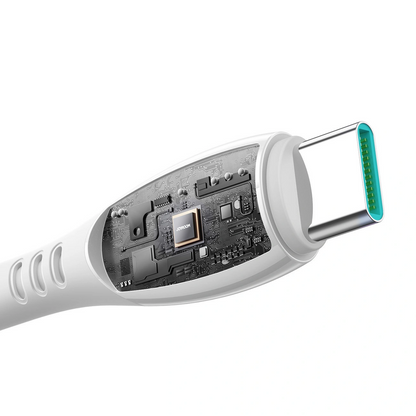 Kabel za podatke i punjenje USB-C - USB-C Joyroom S-A59 Vibrant, 60W, 1.2m, Bijeli