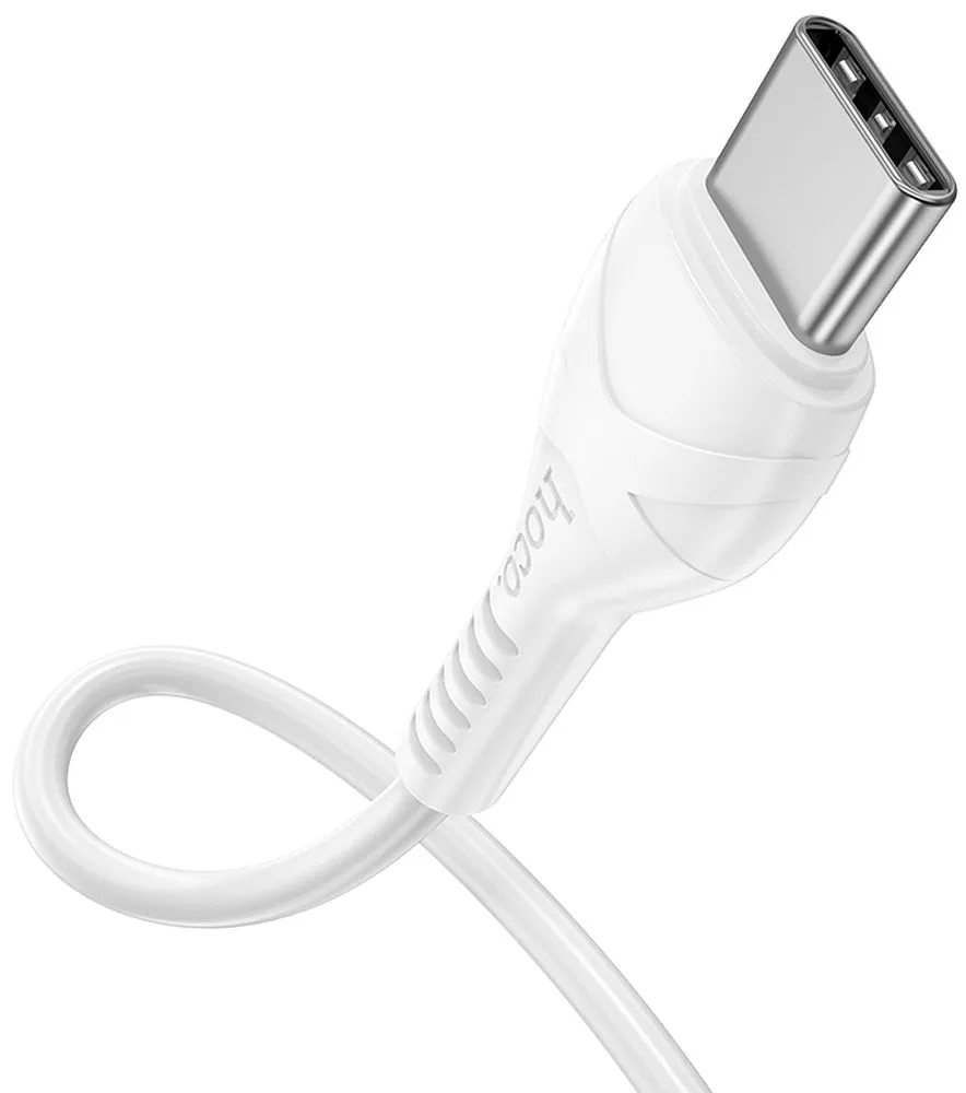 Kabel za podatke i punjenje USB-C - USB-C HOCO X37, 60W, 1m, Bijeli