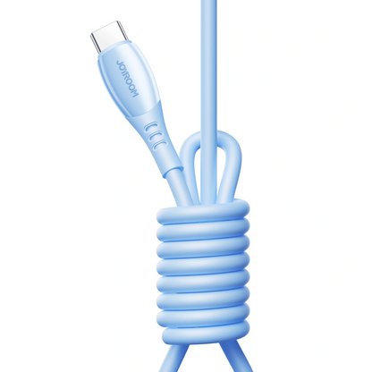 Kabel za podatke i punjenje USB-C - USB-C Joyroom S-A59 Vibrant, 60W, 1.2m, Plavi