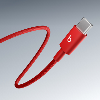 Kabel za podatke i punjenje USB-C - USB-C Beats, 1.5m, Crveni MDGF4ZM/A