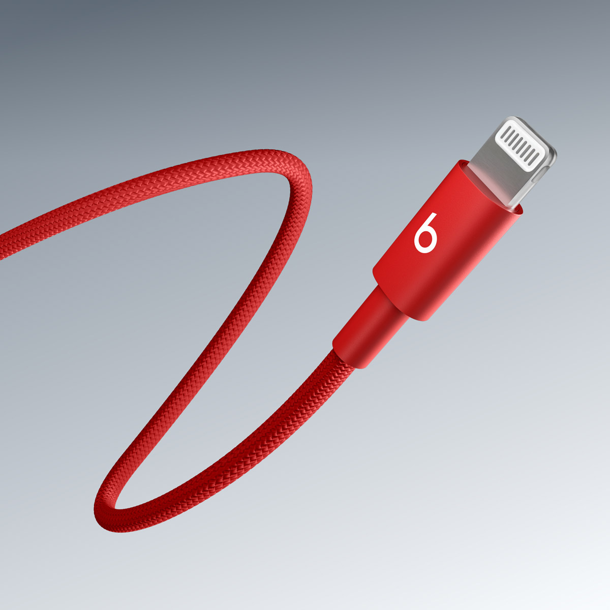 Kabel za podatke i punjenje USB-C - Lightning Beats, 1.5m, Crveni MFEH4ZM/A