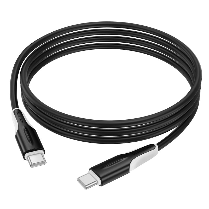 USB-C kabel za prijenos podataka i punjenje - USB-C Borofone BX119 New, 60W, 1m, Crna