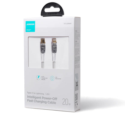 USB-C kabel za prijenos podataka i punjenje - Lightning Joyroom S-CL020A3, 20W, 1.2m, Bijela