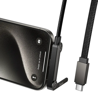 USB-C - USB-C HOCO U150 Exquisite kabel za prijenos podataka i punjenje, 60W, 1.2m, Crna