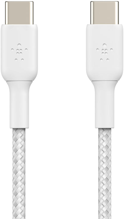 USB-C - USB-C kabel za prijenos podataka i punjenje Belkin BoostCharge Pro, 60W, 2m, Bijela CAB004bt2MWH