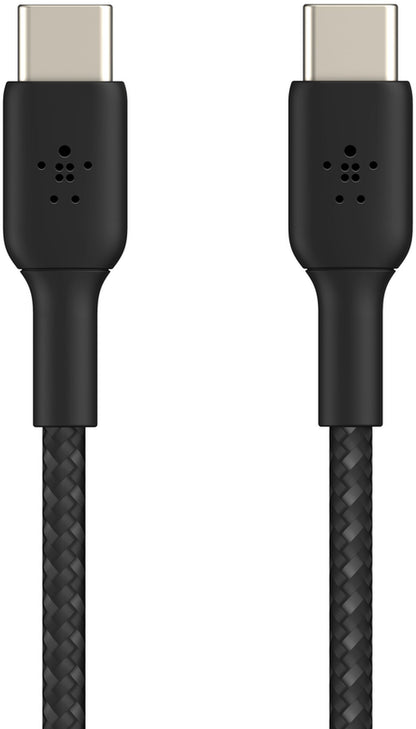 USB-C - USB-C kabel za prijenos podataka i punjenje Belkin BoostCharge Pro, 60W, 2m, Crni CAB004bt2MBK