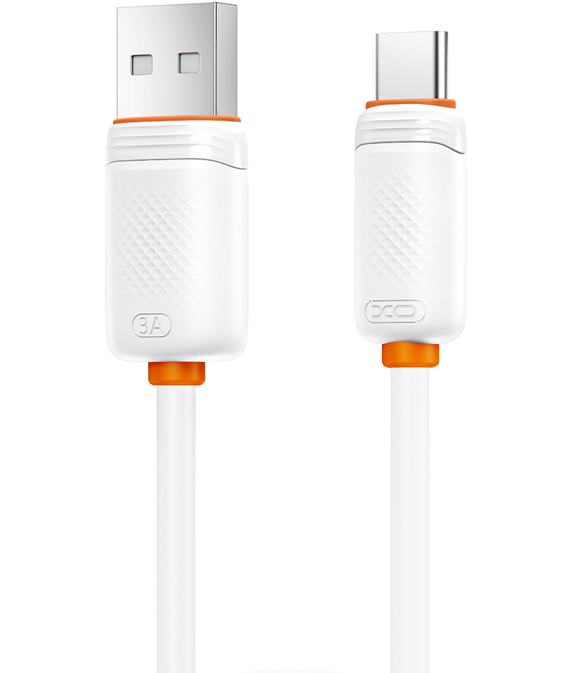 Kabel za prijenos podataka i punjenje USB-A - USB-C XO Design NB302, 18W, 1m, Bijeli