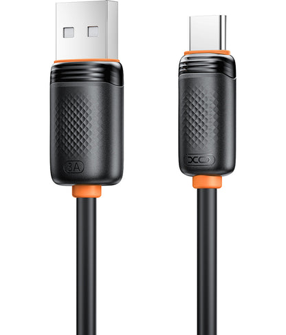 Kabel za prijenos podataka i punjenje USB-A - USB-C XO Design NB302, 18W, 1m, Crni
