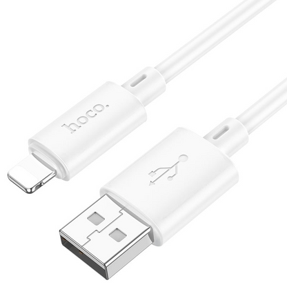 Kabel za prijenos podataka i punjenje USB-A - Lightning HOCO X88, 18W, 2m, Bijeli