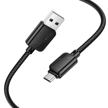 Kabel za prijenos podataka i punjenje USB-A - microUSB HOCO X113, 18W, 1m, Crna