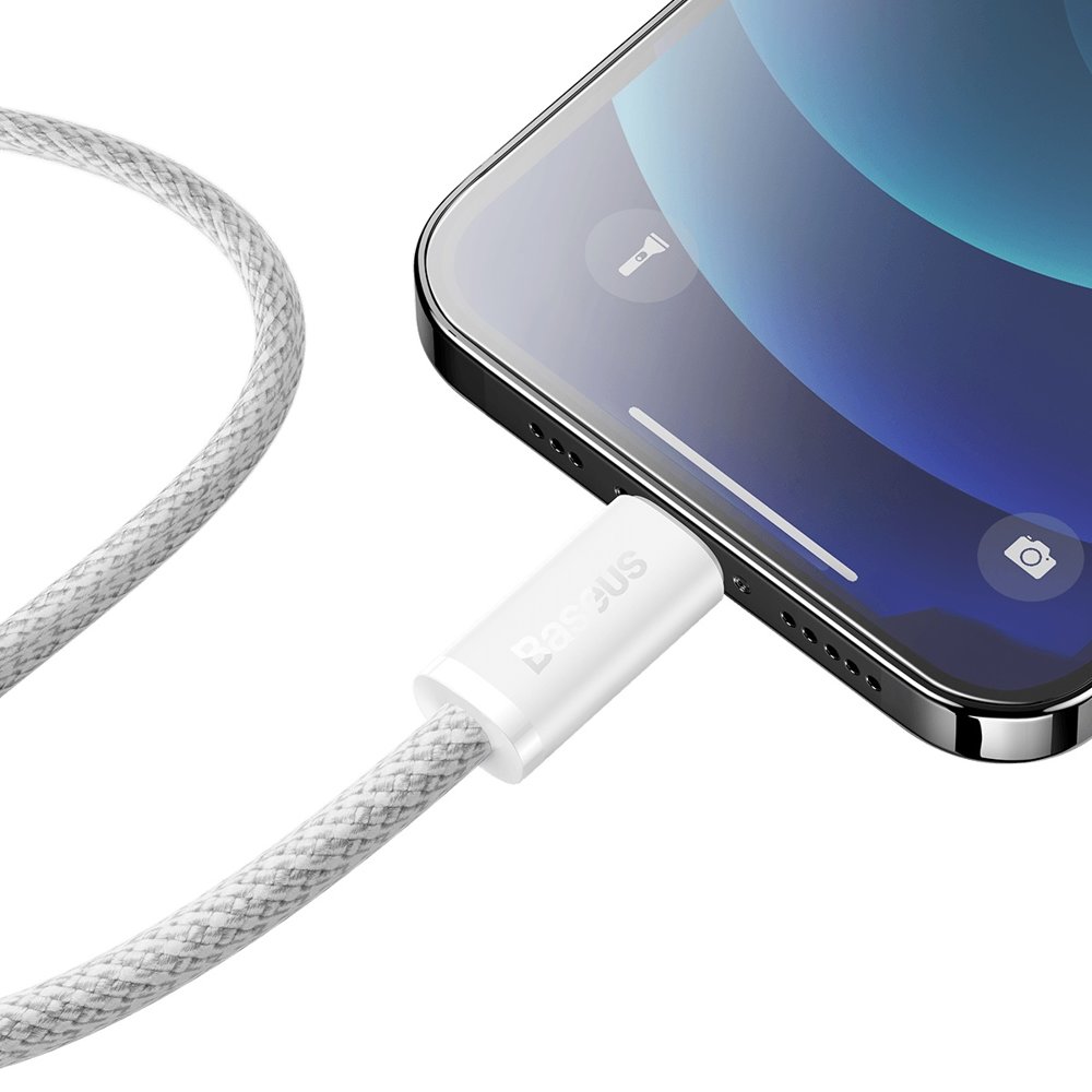 Kabel za Prijenos Podataka i Punjenje USB-C - Lightning Baseus Dynamic Fast Charging, 20W, 1m, Bijeli CALD000002