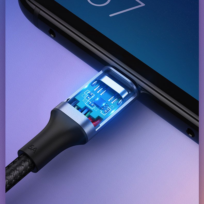 Kabel za Prijenos Podataka i Punjenje USB-C - USB-C UGREEN US316, 100W, 1m, Sivi