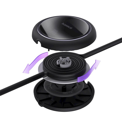 Kabel za Prijenos Podataka i Punjenje USB-C - USB-C Baseus Free2Draw Mini Povlačni, 100W, 1m, Crni P10364500111-00
