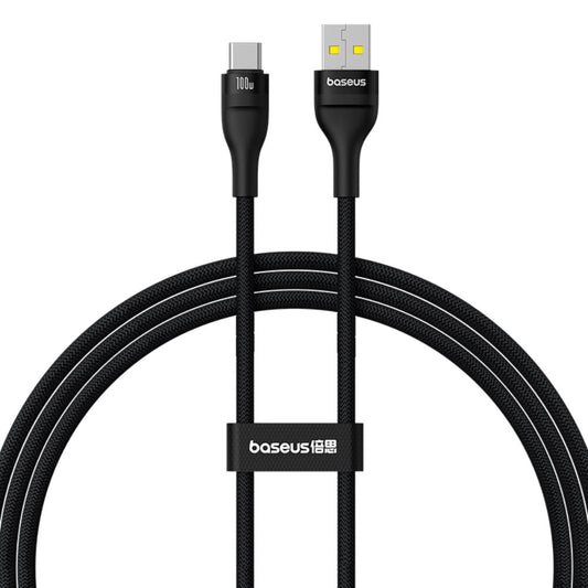 Kabel za podatke i punjenje USB-A - USB-C Baseus Flash Series II, 100W, 1m, Crni P10311804111-00