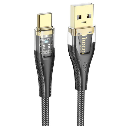 Kabel za podatke i punjenje USB-A - USB-C HOCO U121, 18W, 1.2m, Crni