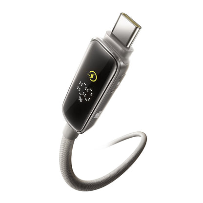 Kabel za podatke i punjenje USB-C - USB-C Baseus Vipow Display, 100W, 2m, Sivi P10381802851-01